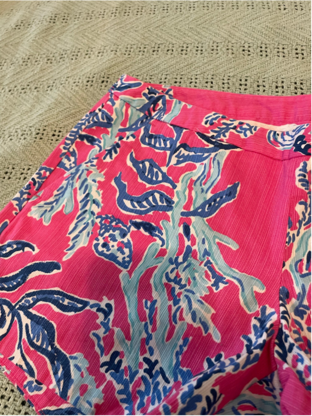 Women's Lilly Pulitzer Shorts Size 00 Pink coral coastal prep - Picture 5 of 8